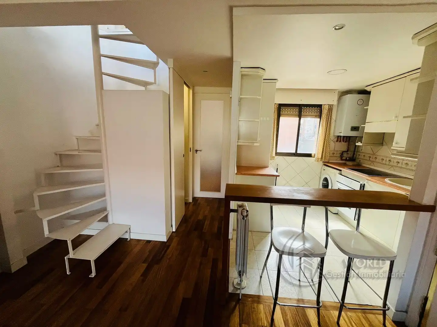 Attic for rent in Madrid  with Air Conditioner, Heating and Terrace