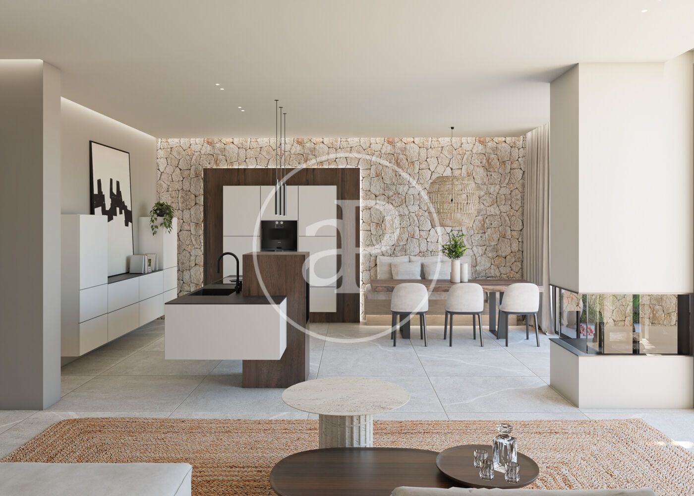 Kitchen of House or chalet for sale in Santanyí  with Air Conditioner, Heating and Private garden