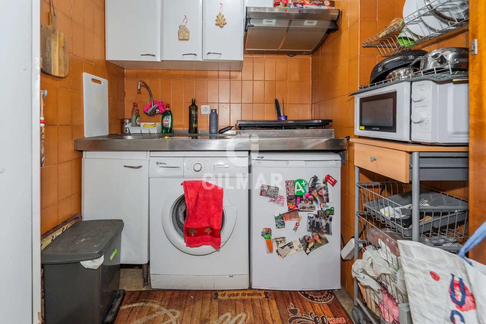 Cuina de Apartament en venda en Madrid amb Calefacció i Moblat