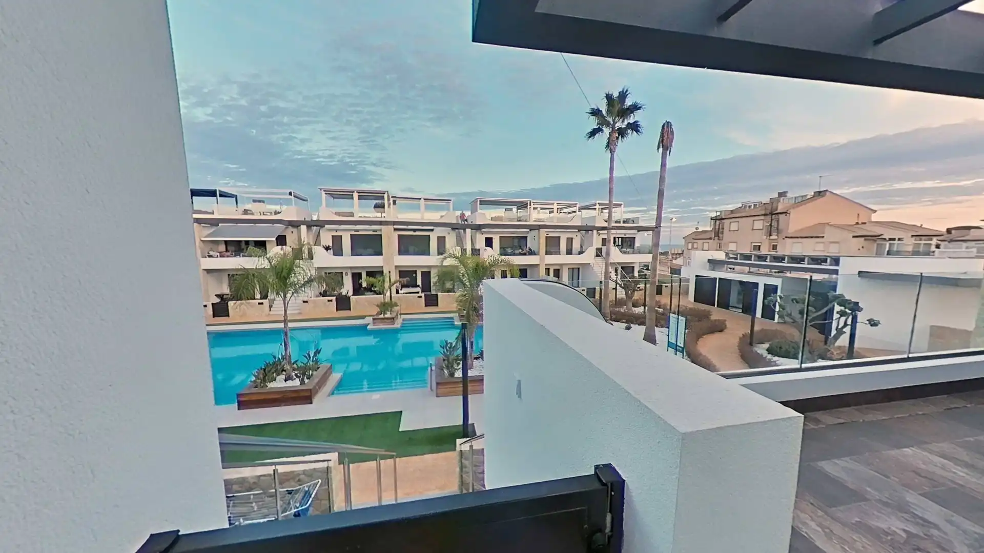 Terrasse von Dachboden zur Miete in Orihuela