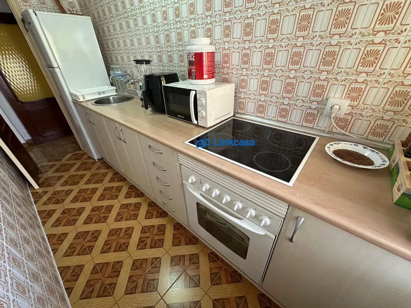Cocina de Piso de alquiler en Madrid con Calefacción y Terraza