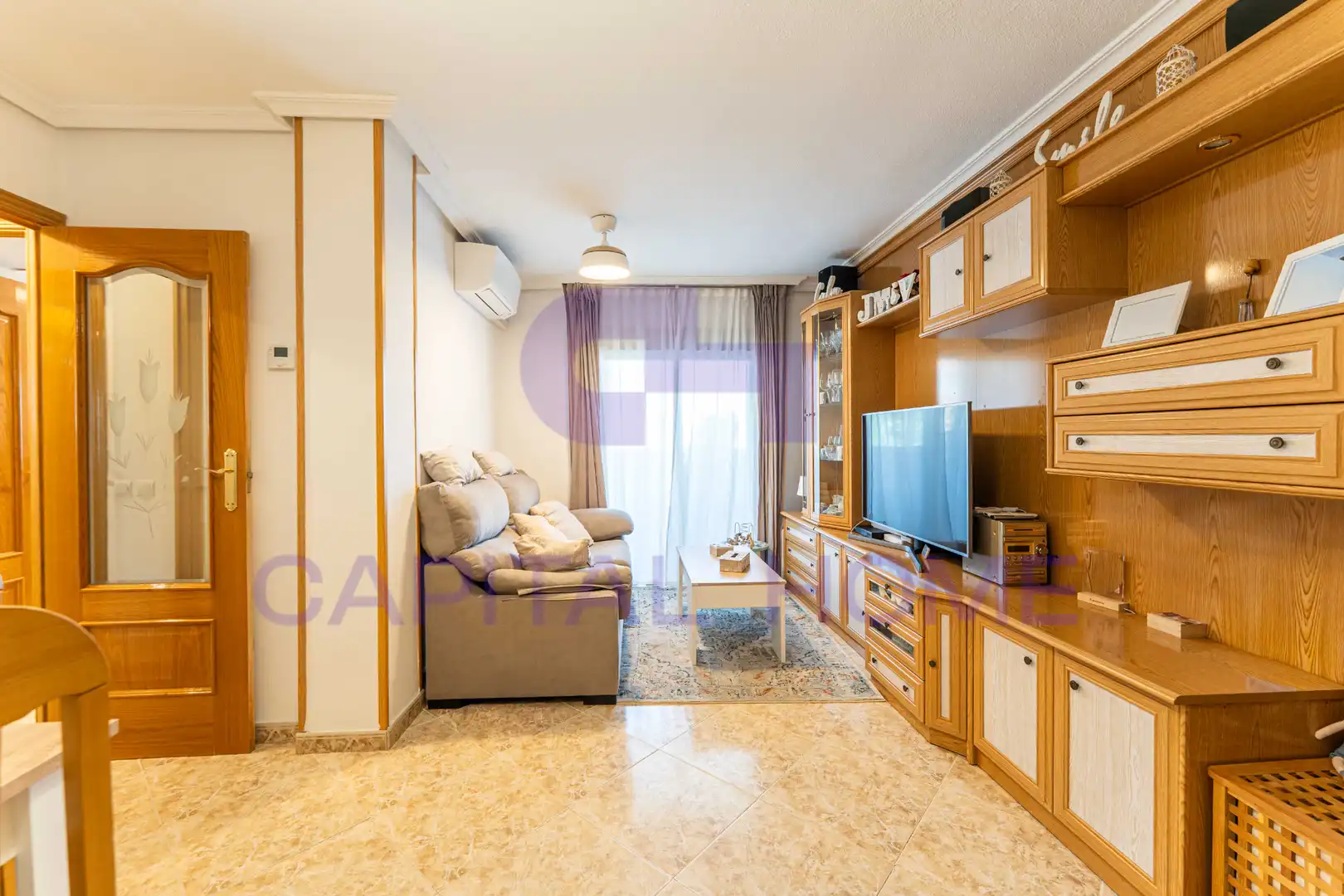 Sala d'estar de Pis en venda en Humanes de Madrid amb Aire condicionat, Calefacció i Terrassa