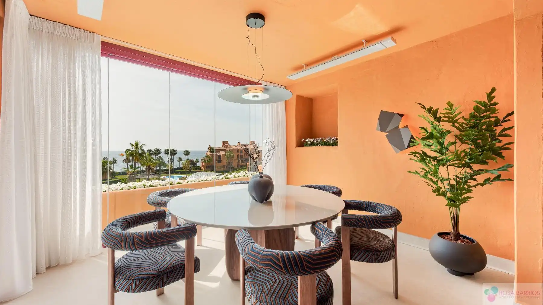 Esszimmer von Wohnung zum Verkauf in Estepona mit Klimaanlage, Terrasse und Abstellraum