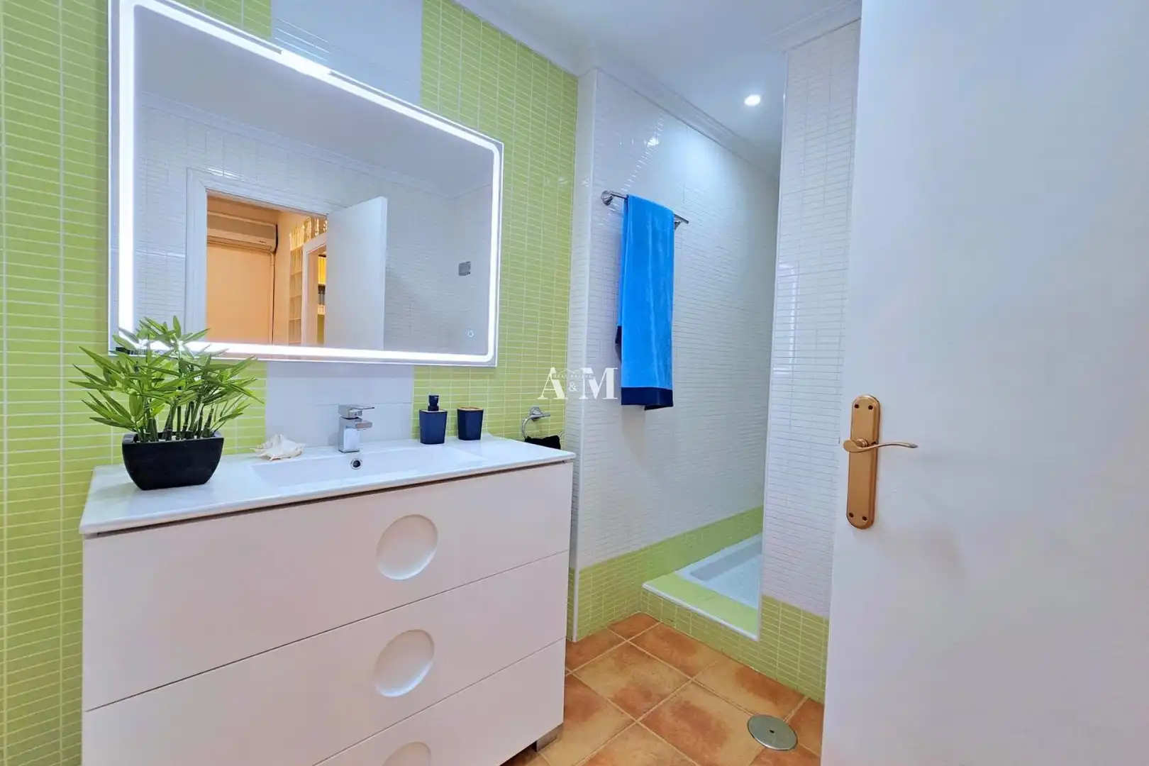 Bathroom of Detached homes for rent in La Manga del Mar Menor  with Air Conditioner, Heating and Terrace