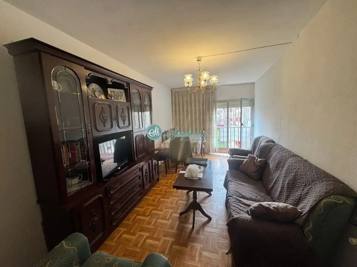 Living room of Flat for sale in Segovia  with Heating, Storage room and Balcony
