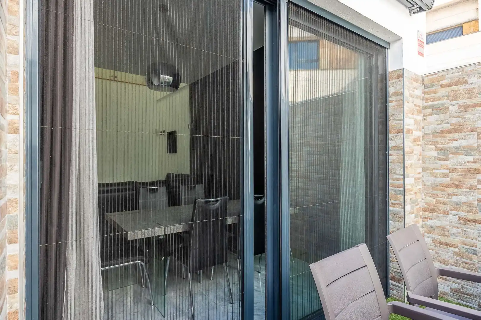 Terrace of Detached homes for sale in Dos Hermanas  with Air Conditioner, Heating and Private garden