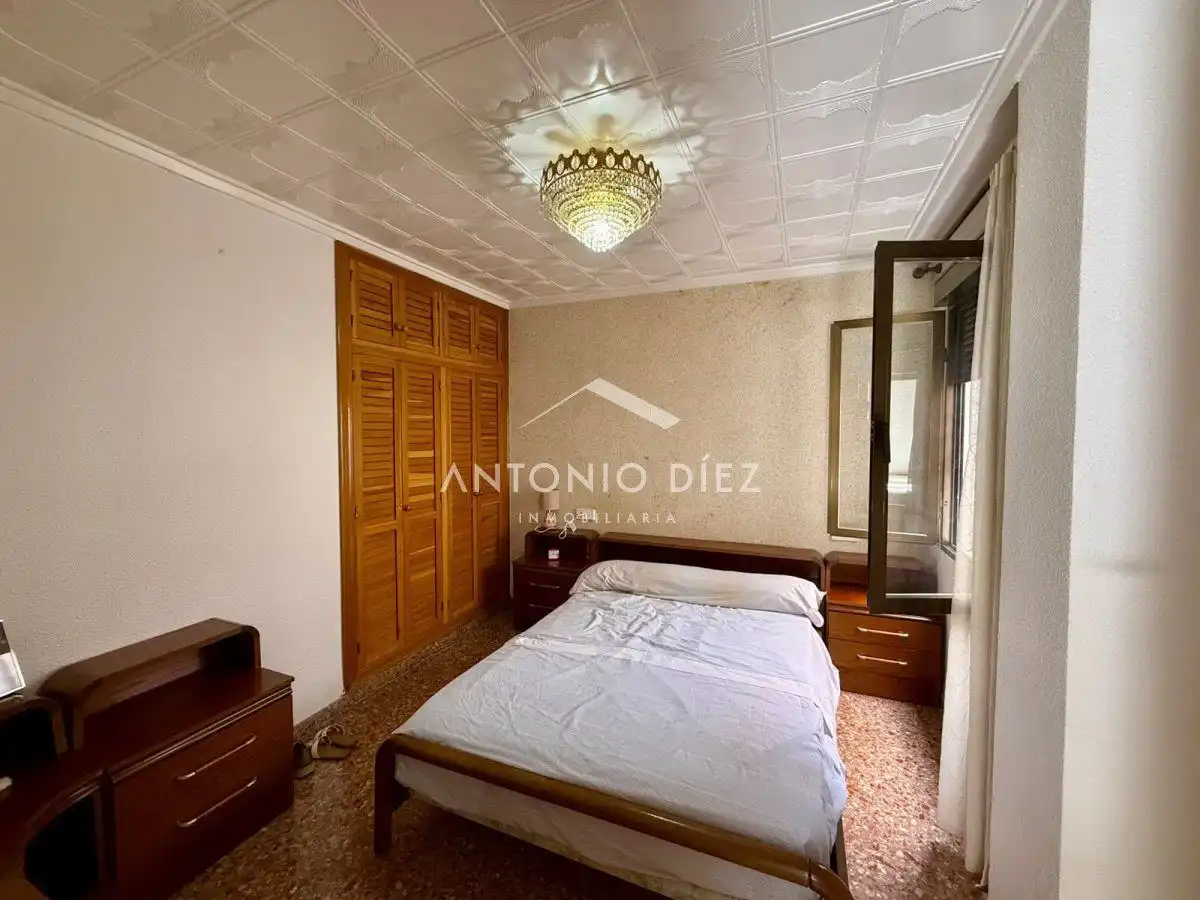 Bedroom of Flat for sale in Aspe  with Air Conditioner