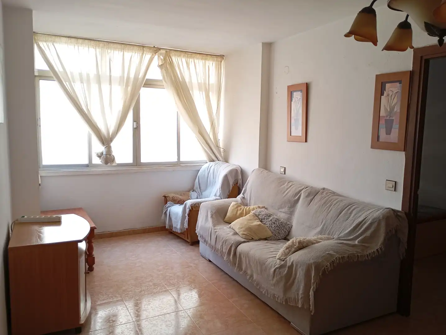 Sala de estar de Piso en venta en Málaga con Amueblado, Horno y Lavadora