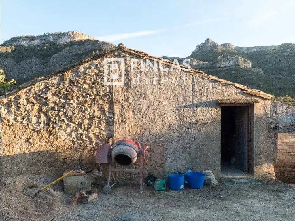 Vista exterior de Finca rústica en venta en Benifallet con Trastero