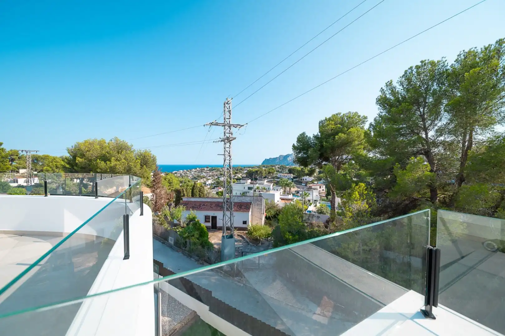 Vista exterior de Casa o chalet en venta en Benissa con Aire acondicionado, Amueblado y Alarma