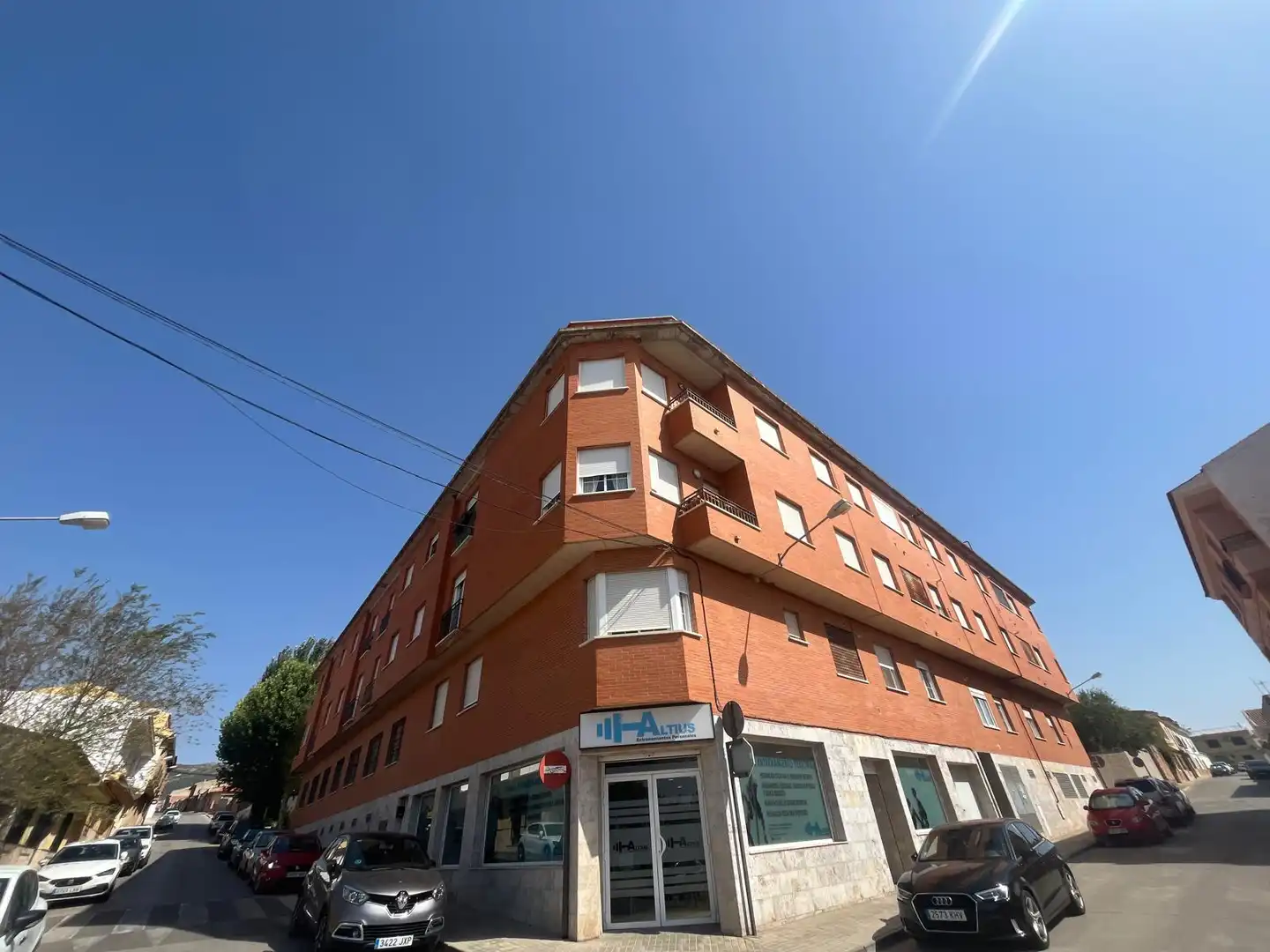 Vista exterior de Planta baja en venta en Villarrubia de los Ojos con Calefacción, Terraza y Amueblado