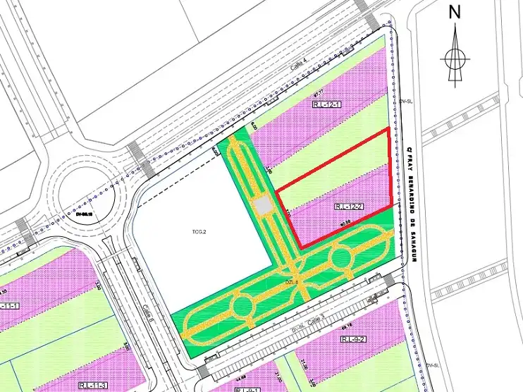 Residential land for sale in Calle Fray Bernardino de Sahagún 12, imagen 4