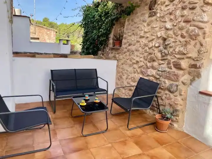 Terrace of Flat for rent in Algar de Palància  with Heating, Terrace and Furnished