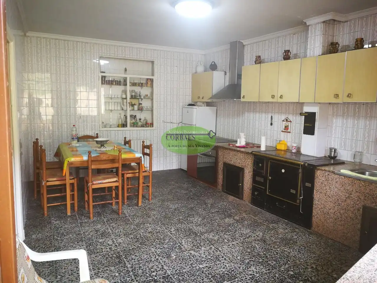 Kitchen of Houses for sale in Ourense Capital   with Heating, Private garden and Terrace