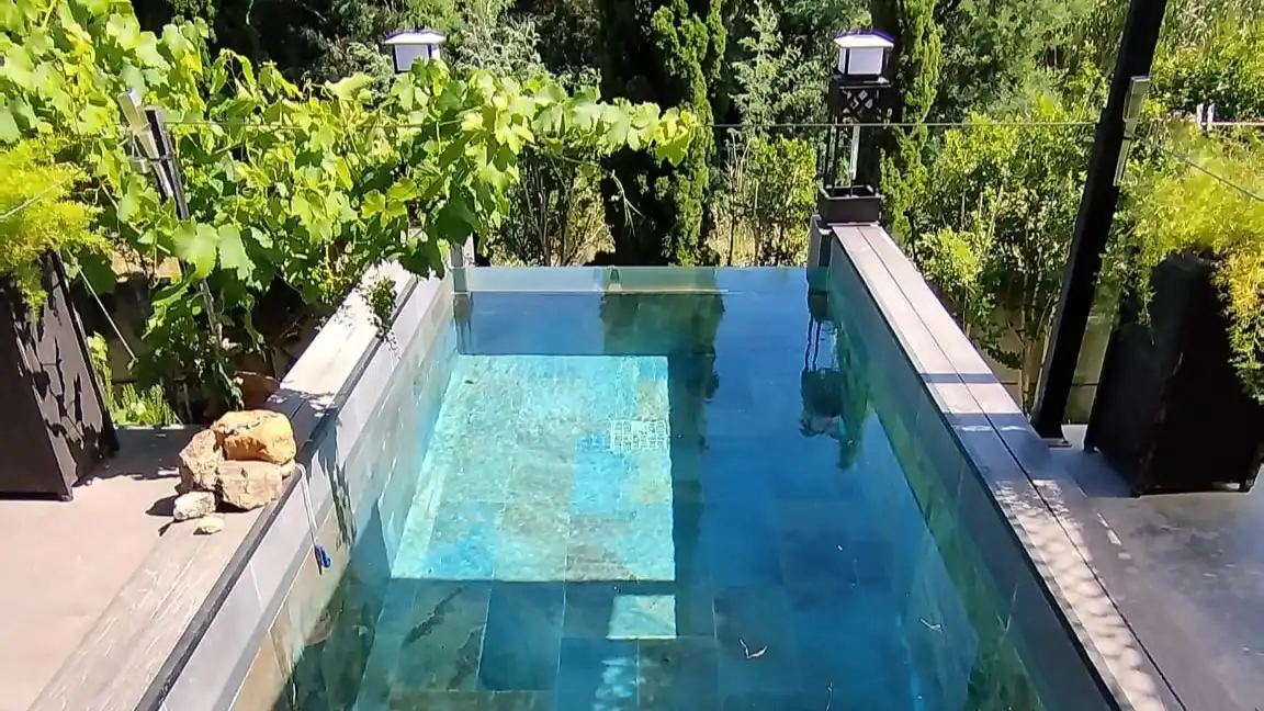 Swimming pool of Houses for sale in Mollet de Peralada  with Air Conditioner, Heating and Private garden