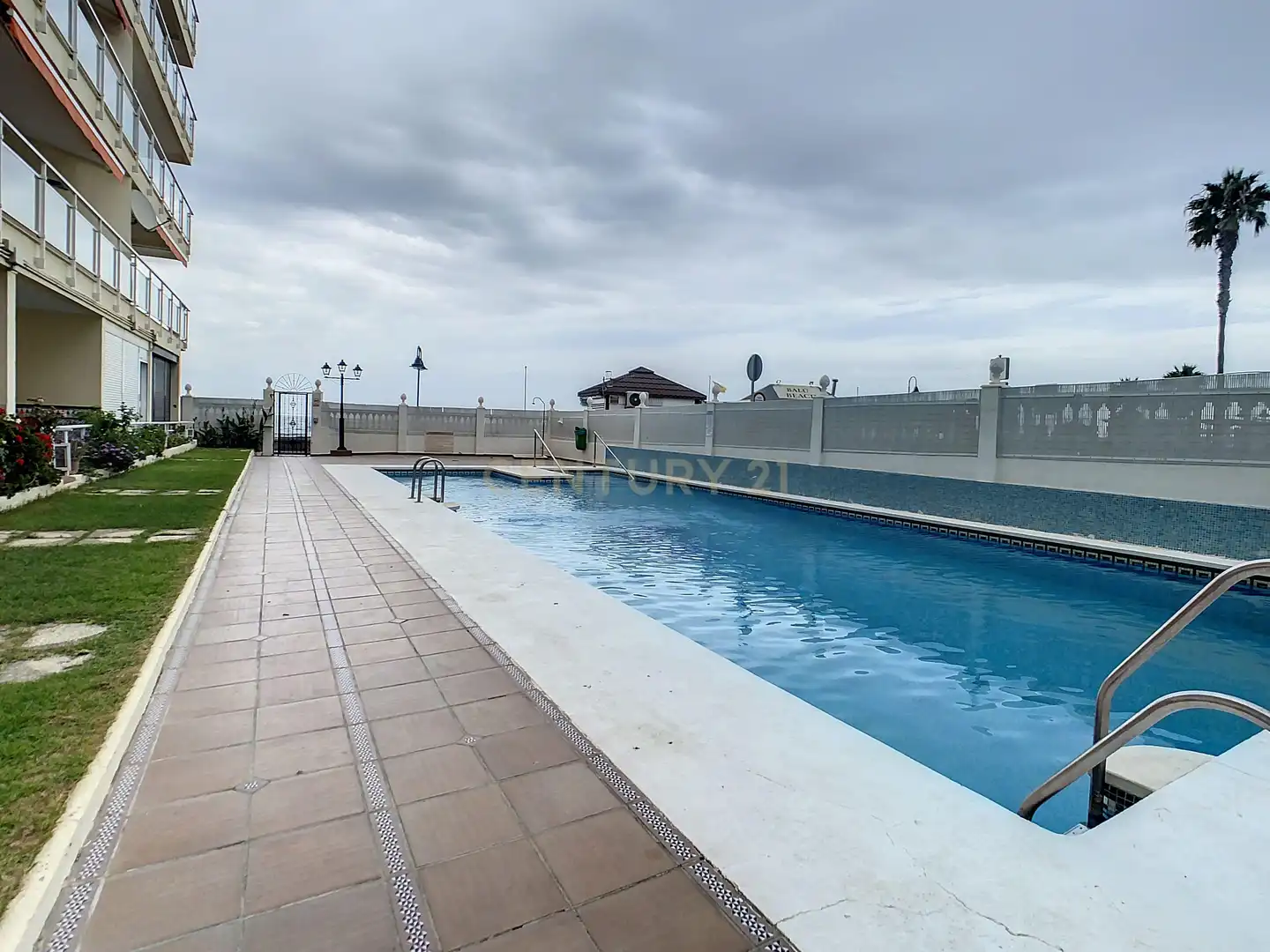 Swimming pool of Study for rent in Torremolinos  with Air Conditioner, Private garden and Furnished
