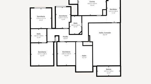 Foto 5 de Pis de lloguer a Carrer Dels Centelles, Russafa, Valencia Capital