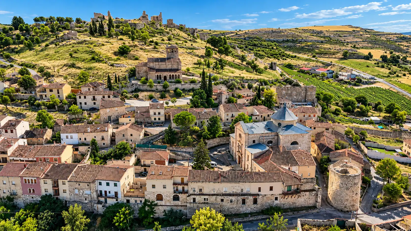 Exterior view of Buildings for sale in Fuentidueña, Segovia