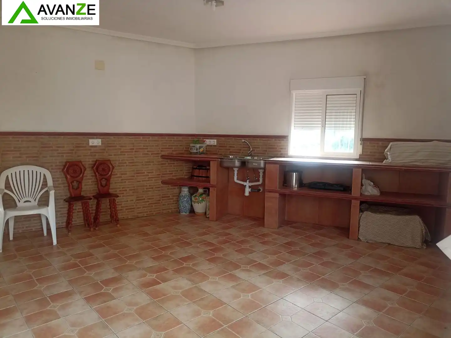 Cocina de Casa o chalet en venta en Cordobilla de Lácara con Aire acondicionado y Terraza