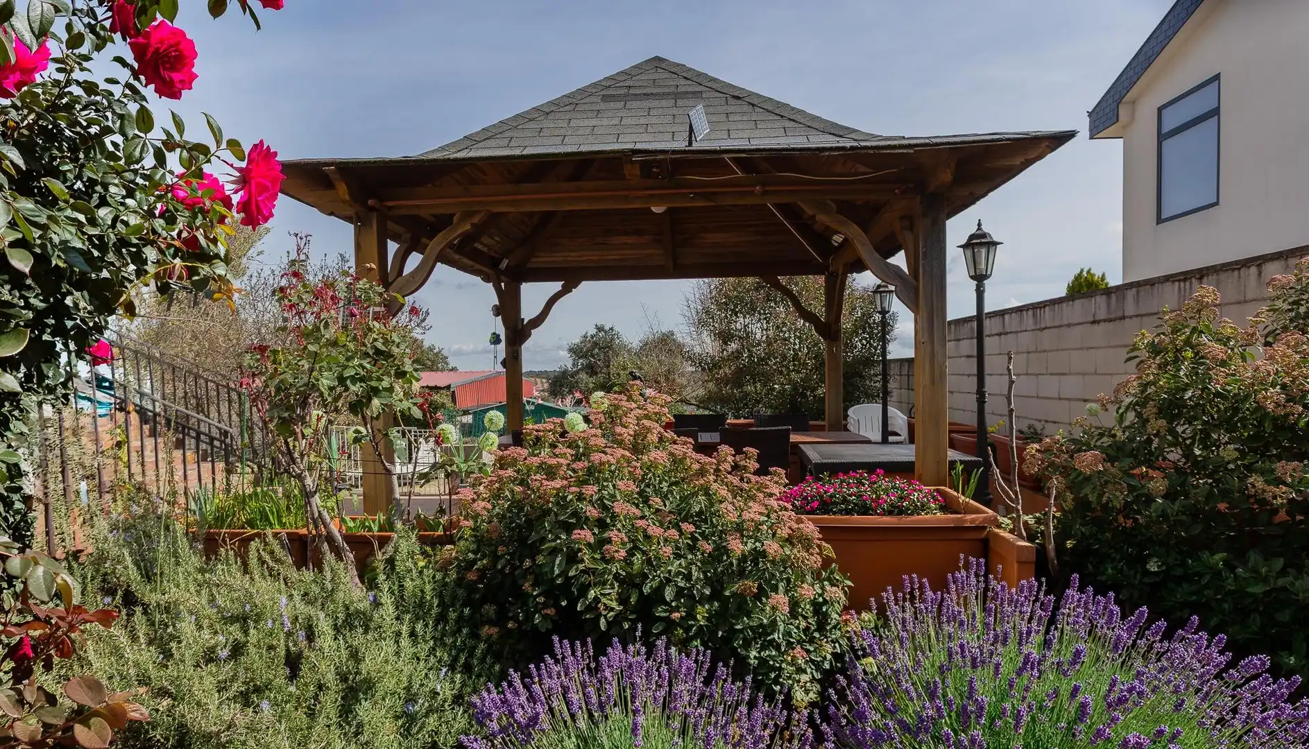 Terraza de Casa o chalet en venta en Villar del Olmo con Calefacción, Jardín privado y Terraza