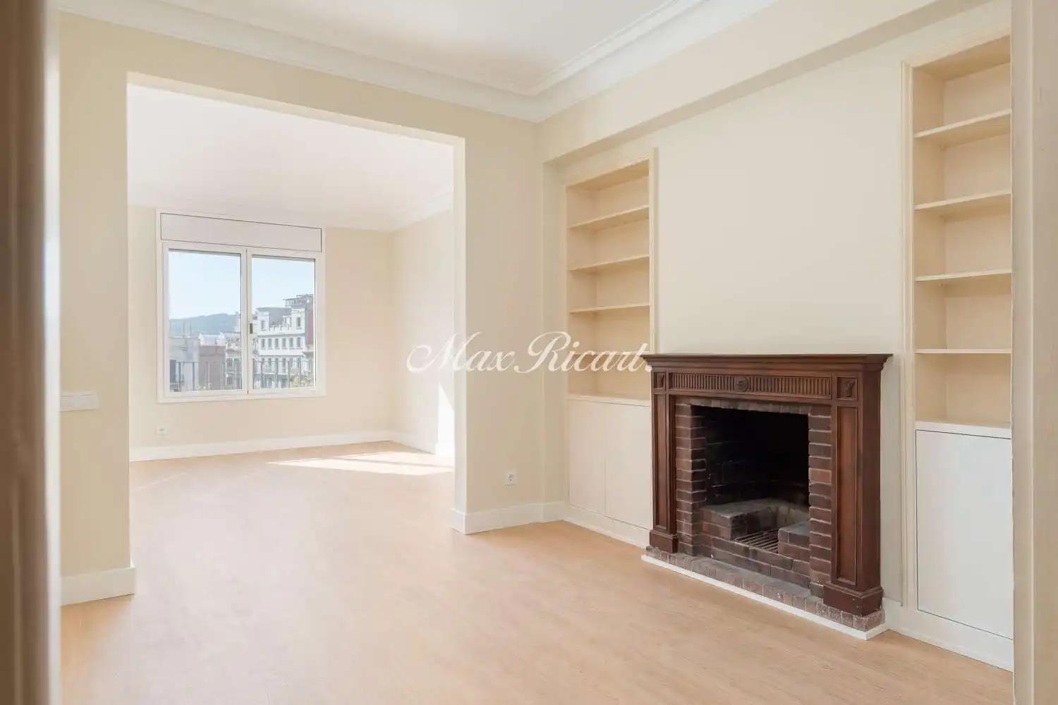 Living room of Flat for rent in Barcelona  with Air Conditioner, Heating and Terrace