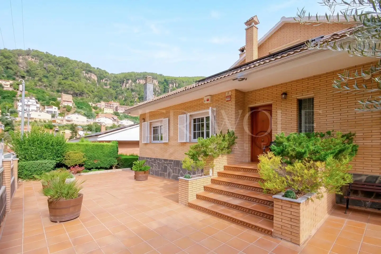 Vista exterior de Casa o chalet en venta en Vallirana, Barcelona