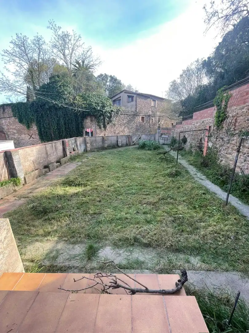 Jardín de Finca rústica en venta en Rupià con Terraza, Amueblado y Balcón