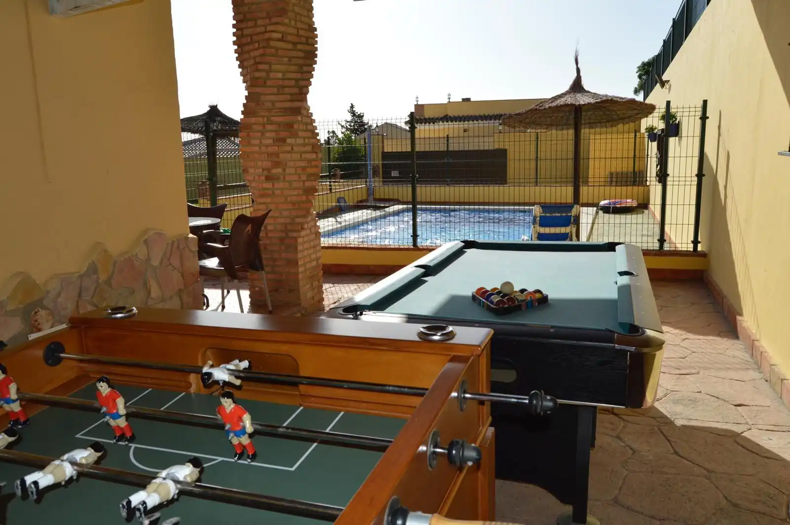 Piscina de Casa o xalet de lloguer en Barbate amb Aire condicionat, Jardí privat i Terrassa