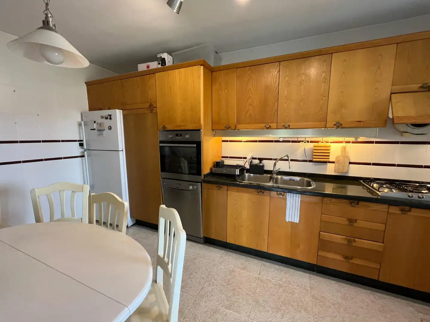 Kitchen of Flat for rent in Murcia  with Air Conditioner, Heating and Private garden