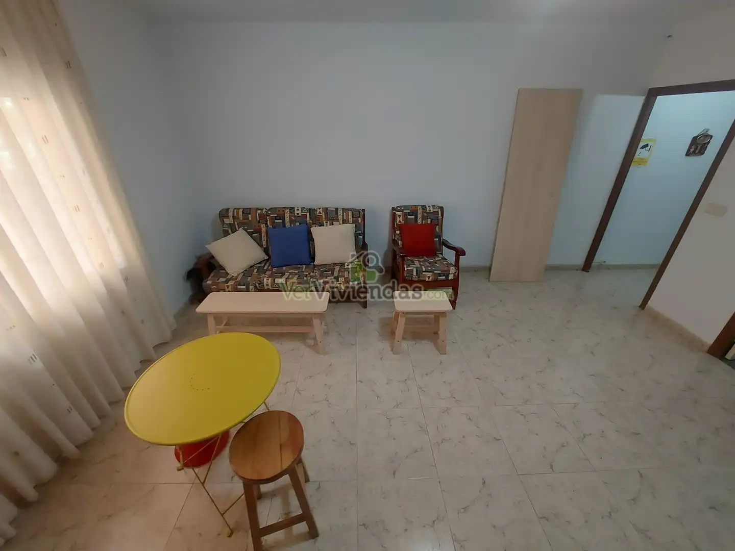 Living room of Flat for sale in Sant Andreu de la Barca  with Air Conditioner, Heating and Balcony