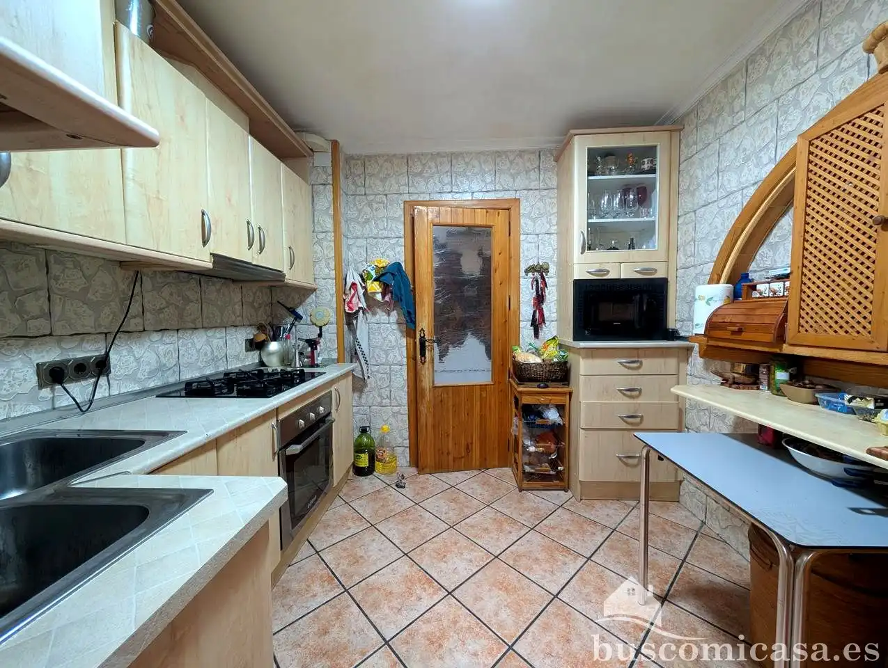 Kitchen of Flat for sale in Linares  with Balcony and Community pool