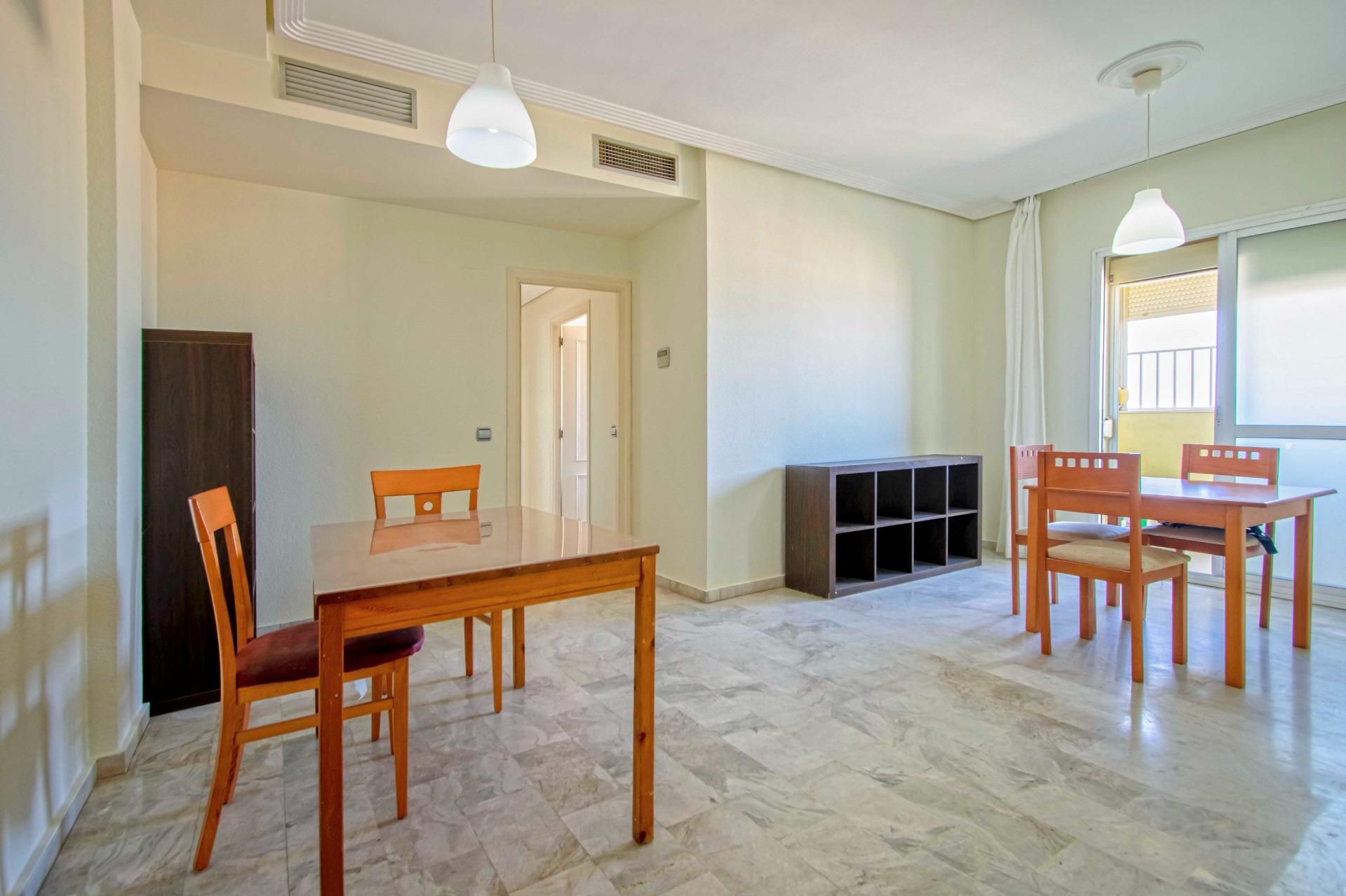 Dining room of Flat for sale in  Sevilla Capital  with Air Conditioner, Heating and Terrace