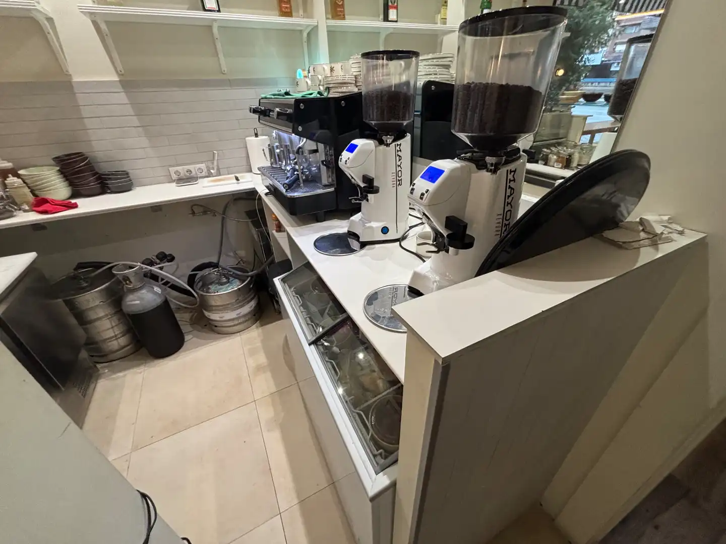 Cocina de Local en traspaso en Madrid con Aire acondicionado, Terraza y Internet