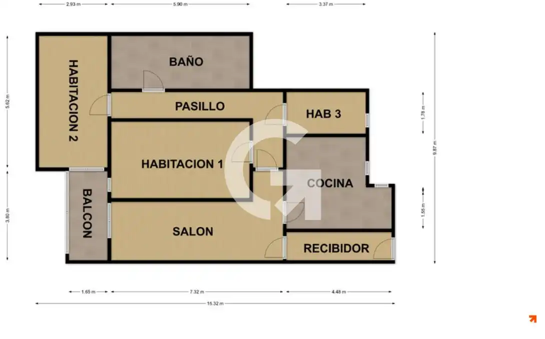 Flat for sale in Gavà  with Air Conditioner, Heating and Storage room