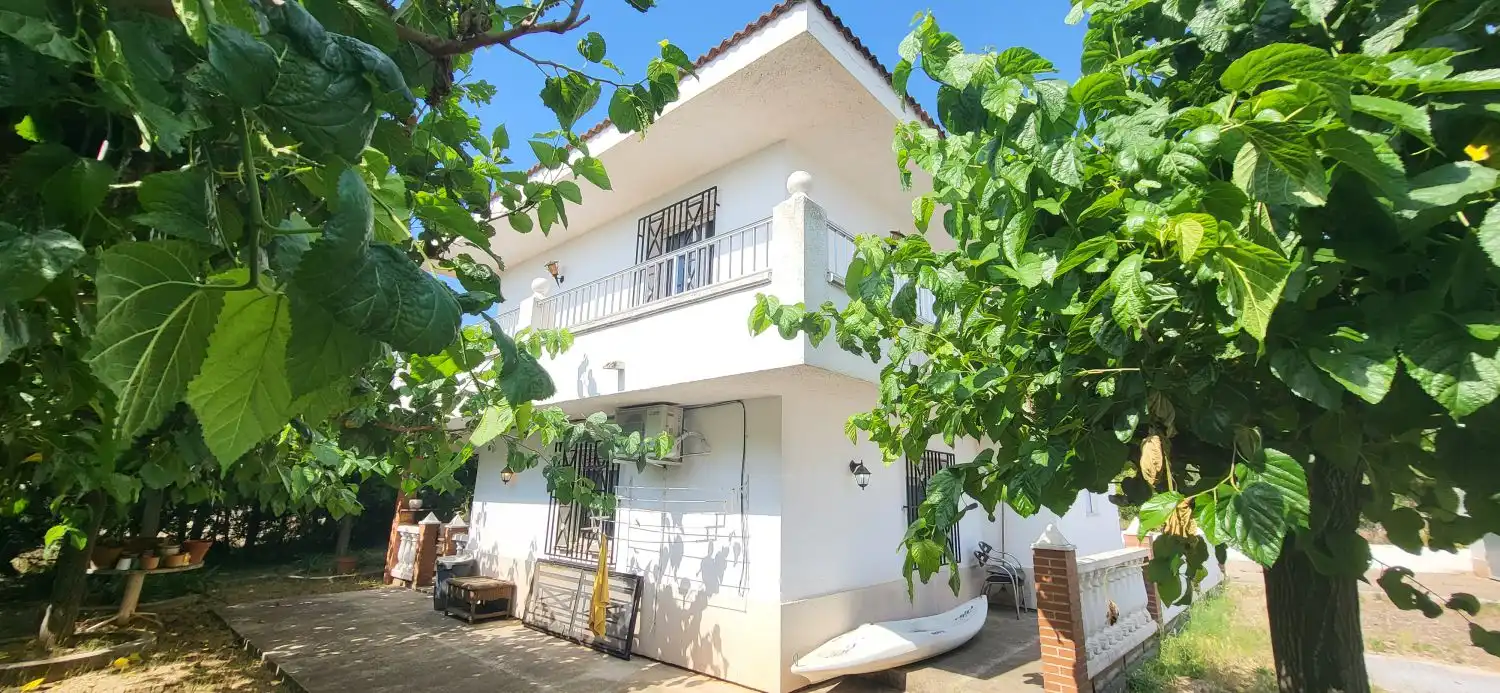 Exterior view of Houses for sale in Roquetes  with Private garden, Terrace and Storage room