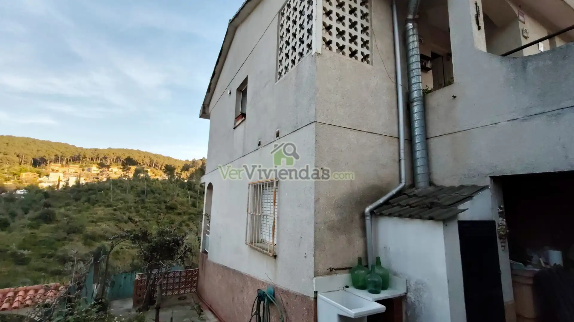 Jardín de Casa o chalet en venta en Vallirana con Aire acondicionado, Calefacción y Jardín privado