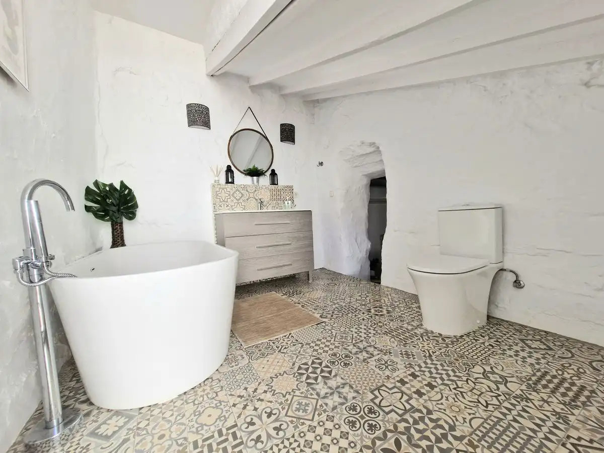 Bathroom of Houses for sale in Mijas  with Air Conditioner and Terrace