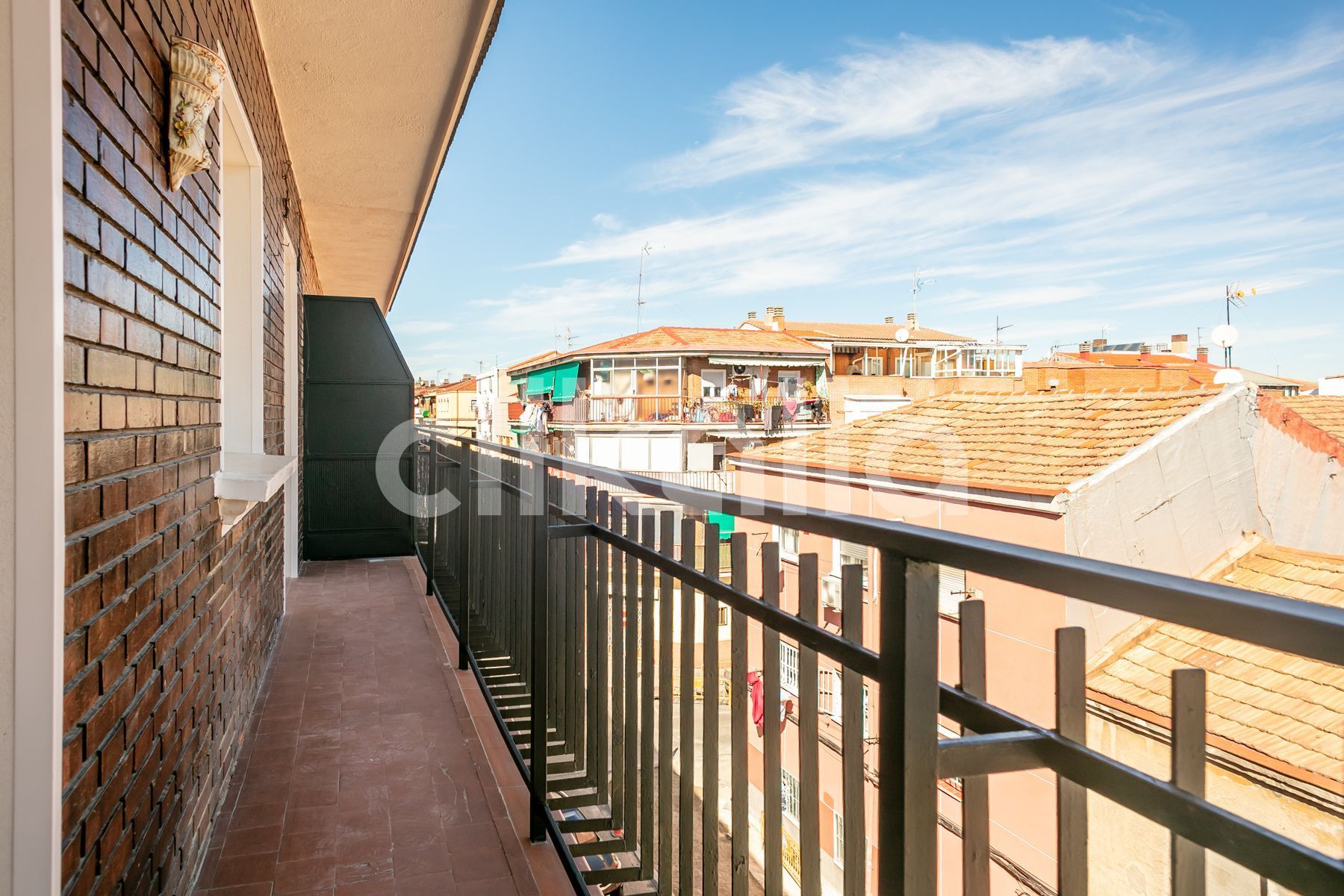 Exterior view of Flat to rent in  Madrid Capital  with Heating and Terrace