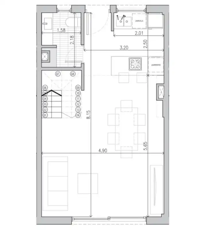 Casa aparellada amb terrassa en venda a Carrer dels Cirerers, imagen 14
