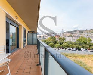Exterior view of Flat for sale in  Barcelona Capital  with Air Conditioner, Heating and Parquet flooring