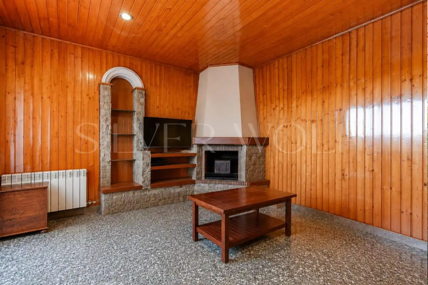 Sala d'estar de Casa o xalet en venda en Argentona amb Calefacció, Jardí privat i Terrassa