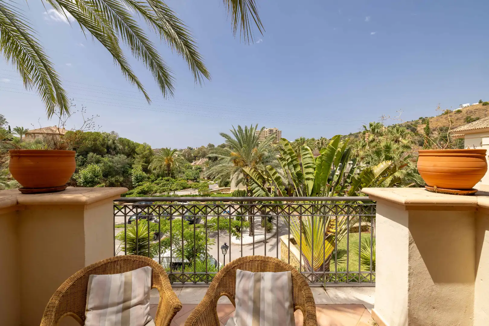 Terrasse von Wohnung zum Verkauf in Marbella mit Klimaanlage, Heizung und Terrasse
