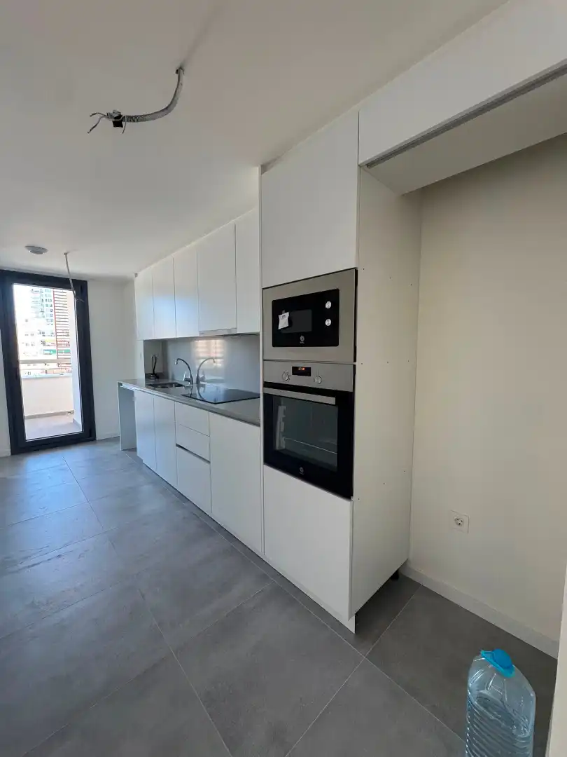 Cocina de Piso de alquiler en Valencia con Aire acondicionado, Calefacción y Parquet