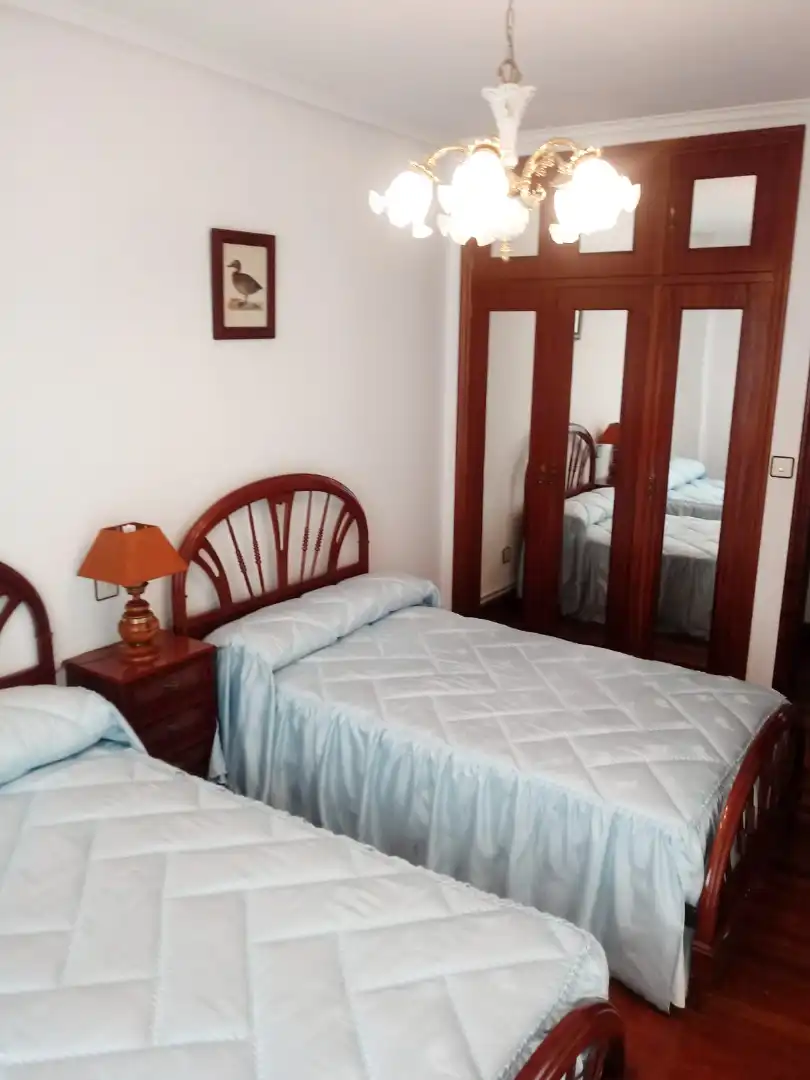 Schlafzimmer von Wohnung zur Miete in Villarcayo de Merindad de Castilla la Vieja mit Heizung, Terrasse und Möbliert