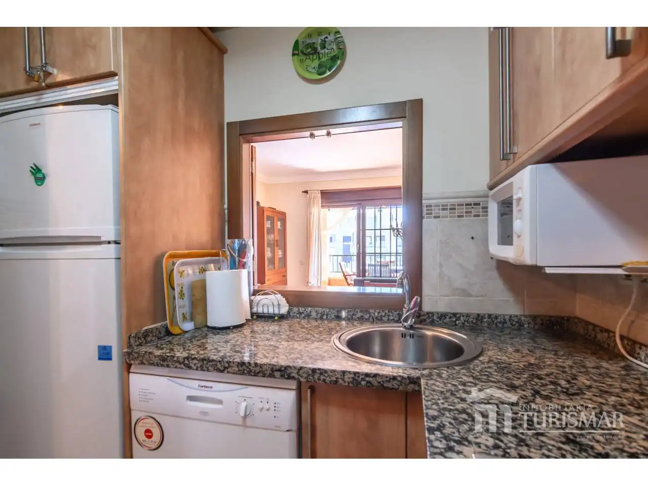 Cocina de Apartamento en venta en Ayamonte con Terraza, Amueblado y Piscina comunitaria