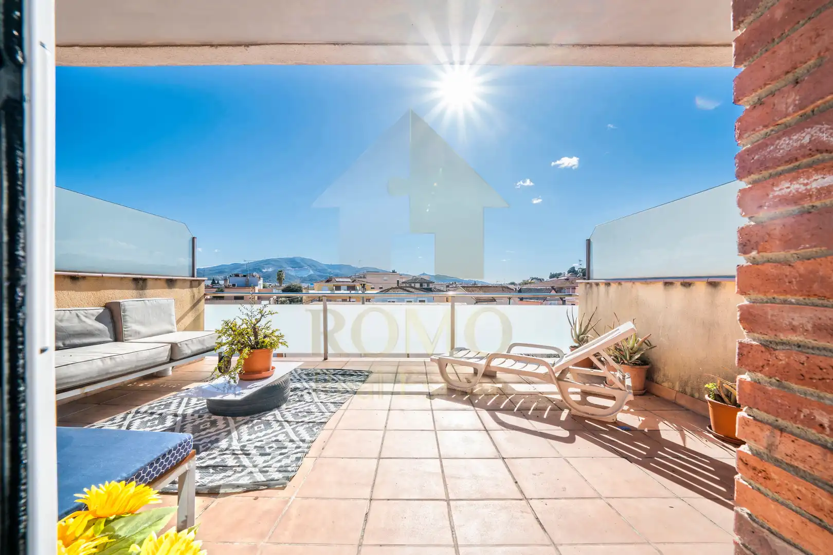 Terrassa de Casa adosada en venda en Santa Perpètua de Mogoda amb Aire condicionat, Calefacció i Terrassa