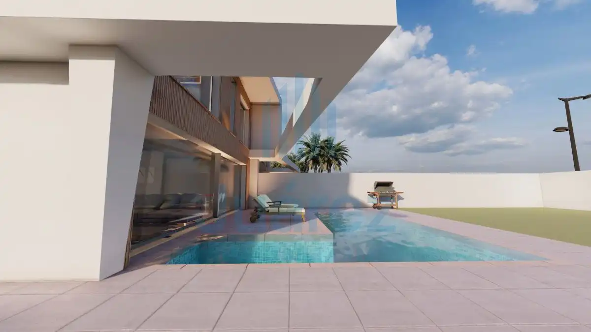 Piscina de Casa o chalet en venta en Santa Pola con Terraza