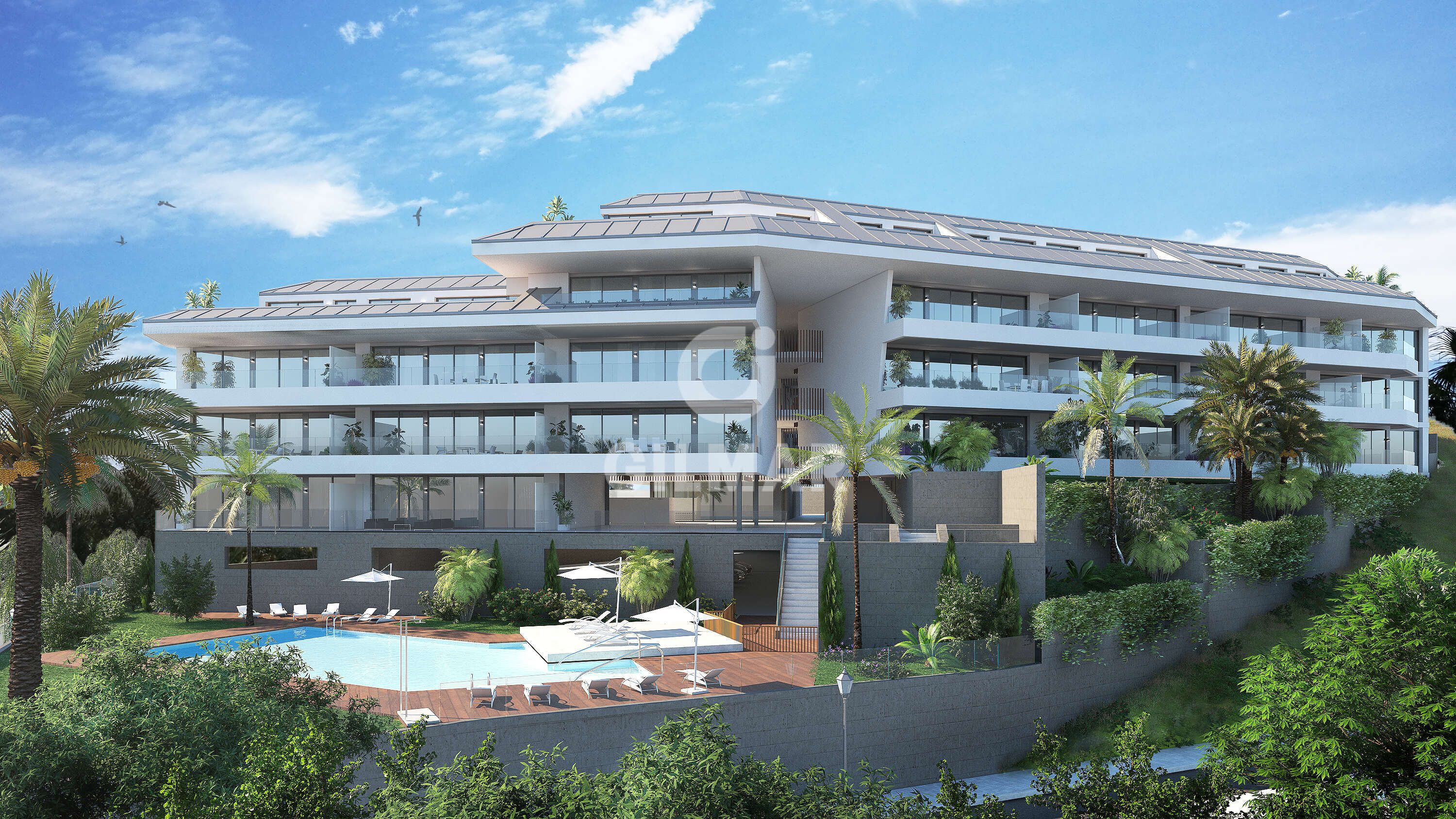 Vista exterior de Pis en venda en Fuengirola amb Calefacció, Jardí privat i Traster