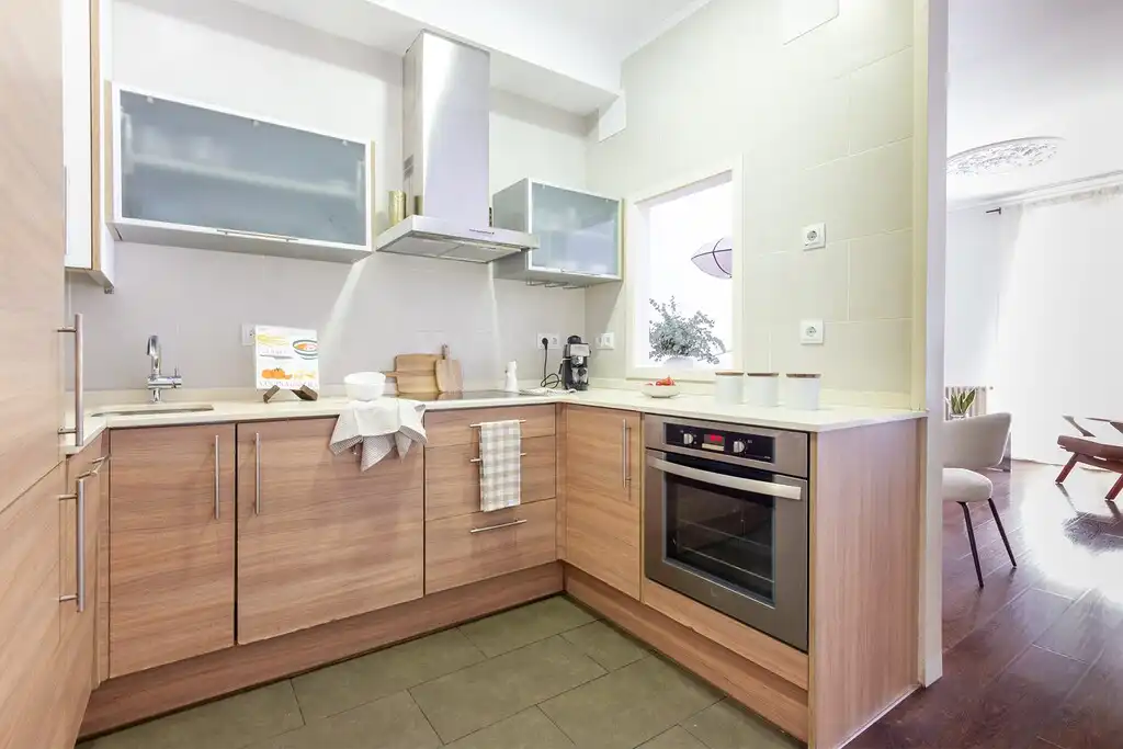 Kitchen of Apartments for sale in Barcelona  with Air Conditioner, Heating and Parquet flooring