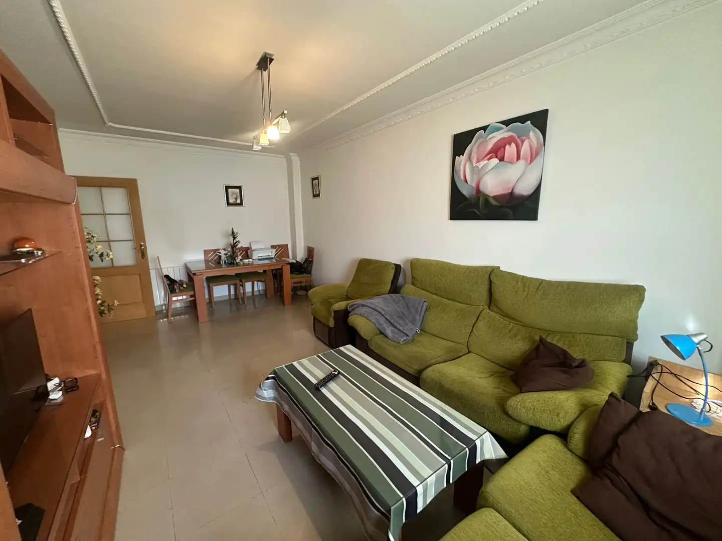 Sala de estar de Piso en venta en Don Benito con Aire acondicionado, Calefacción y Amueblado